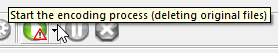 New indicator for delete after encoding option.